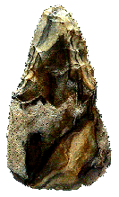 Acheulen-Faustkeil aus Reith - M. 0,5:1