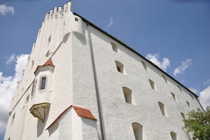 Bild vergrößern: Das alte Schloss, der Herzogskasten war im 13. Jahrhundert Bestandteil der Stadtbefestigung.