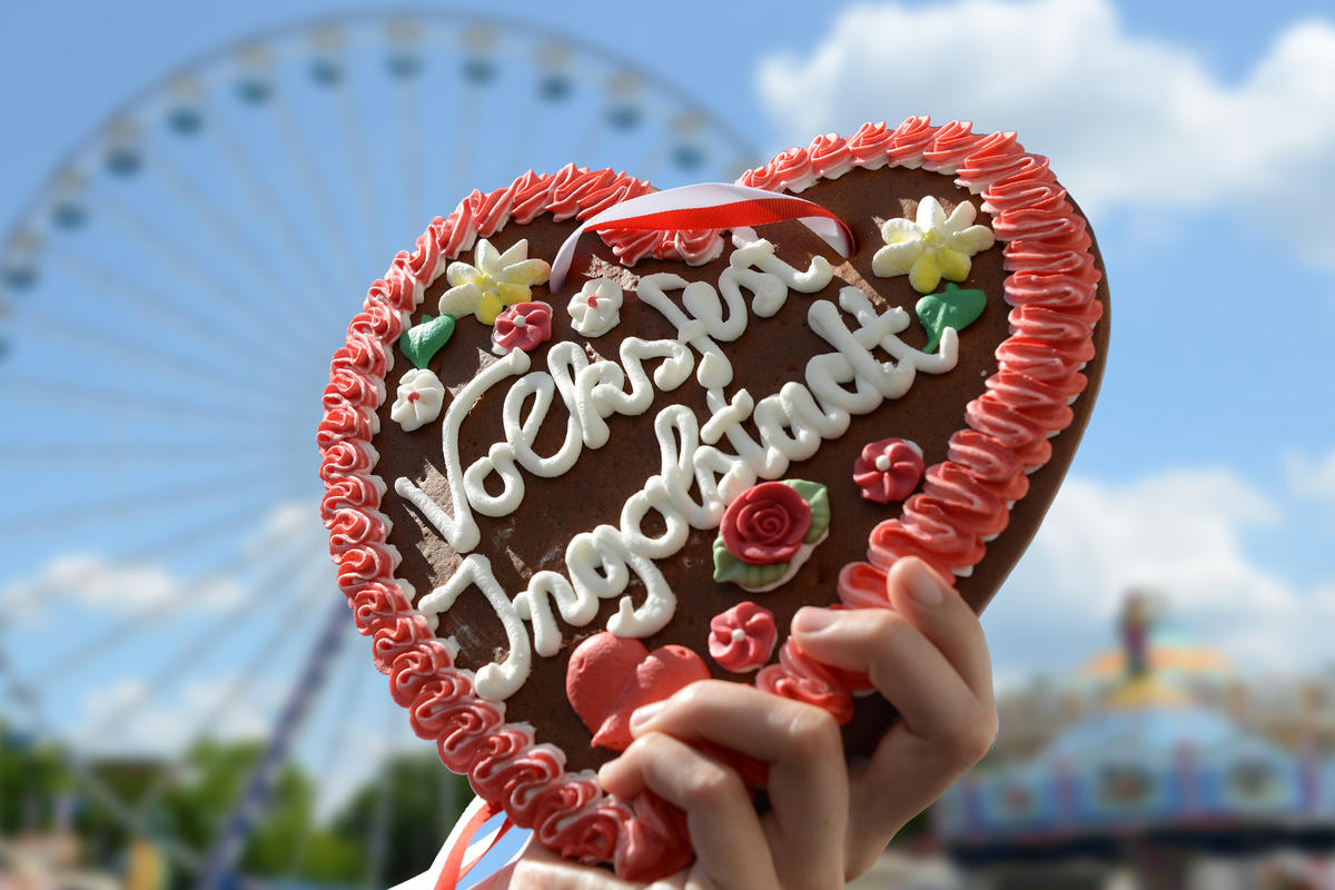 Lebkuchenherz Volksfest Ingolstadt