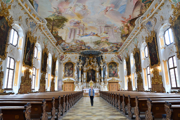 Bild vergrern: Asamkirche Maria de Victoria