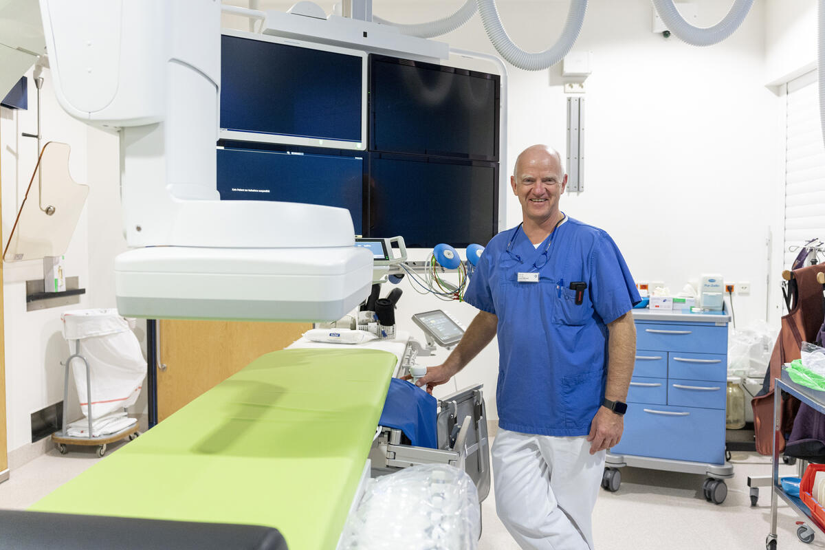 Neue R&ouml;ntgenanlage Klinikum