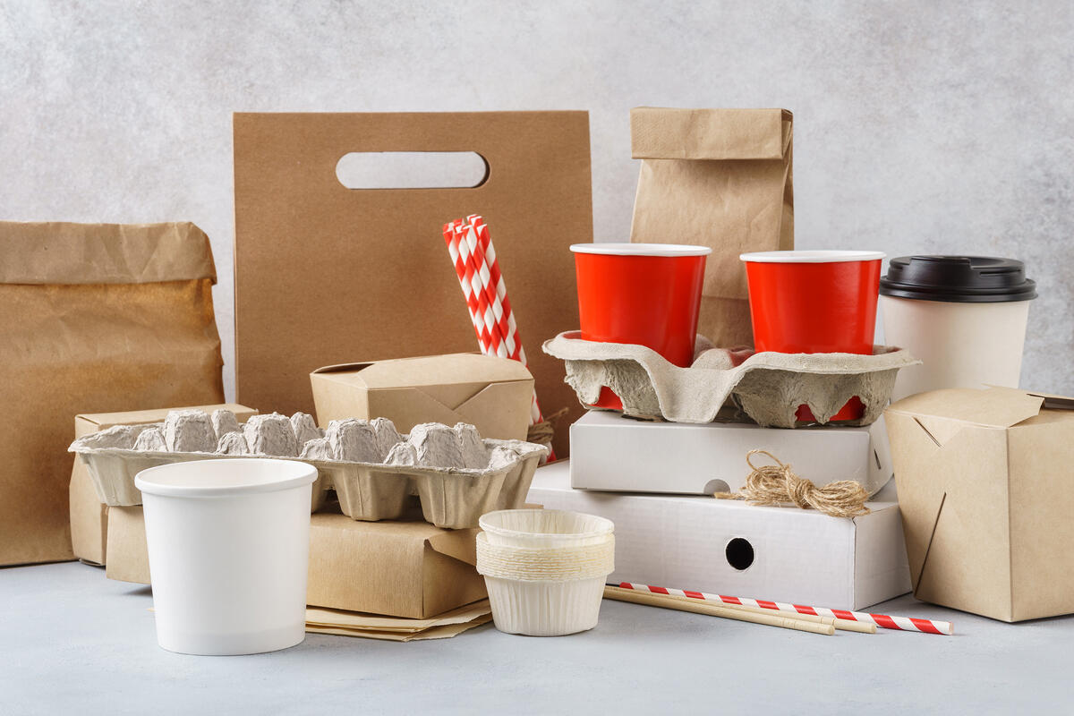 Einwegverpackungen