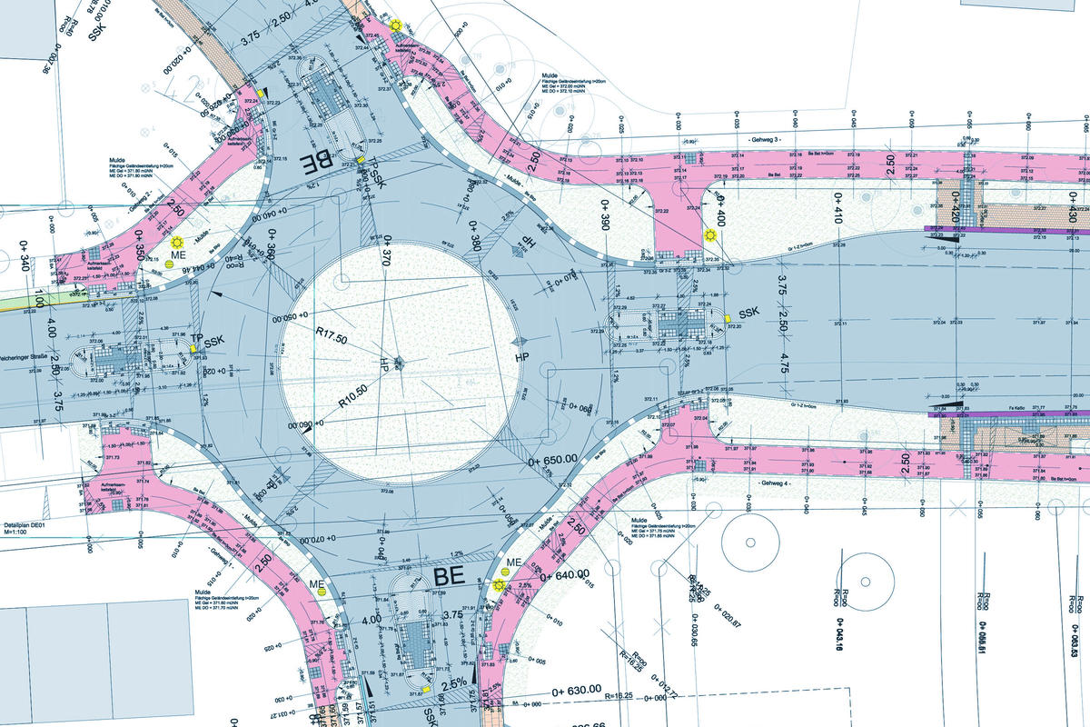 Straßenplanung