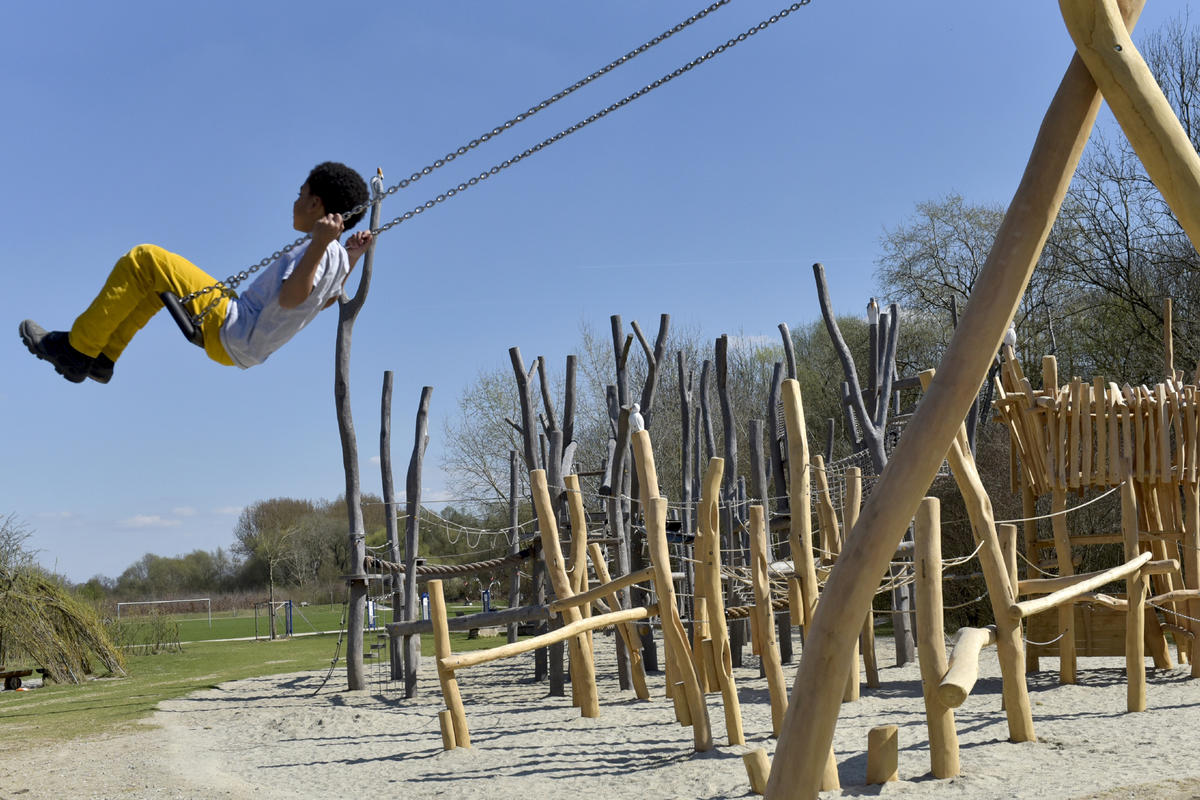 Spielplatz Donaustrand