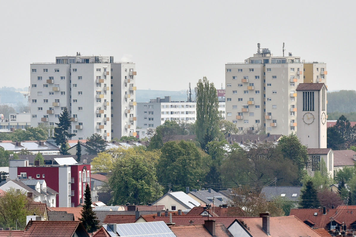 Hochhäuser - Stadtviertel