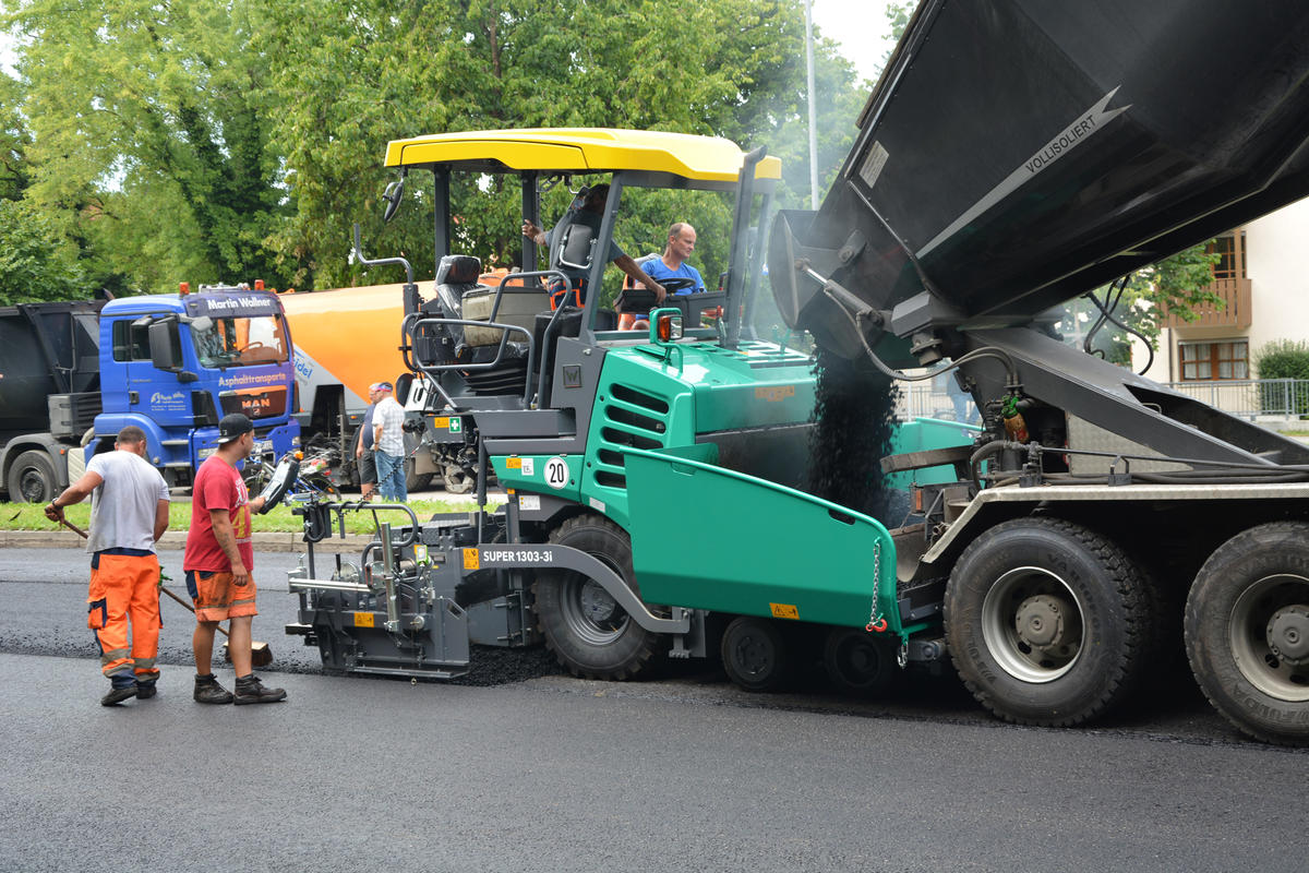 Baustelle Westliche Ringstraße