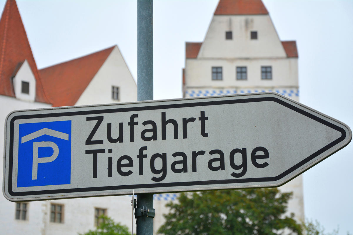 Einfahrt Tiefgarage