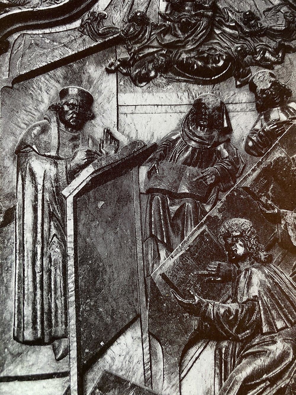 Redner auf der Lehrkanzel an der Universität Ingolstadt