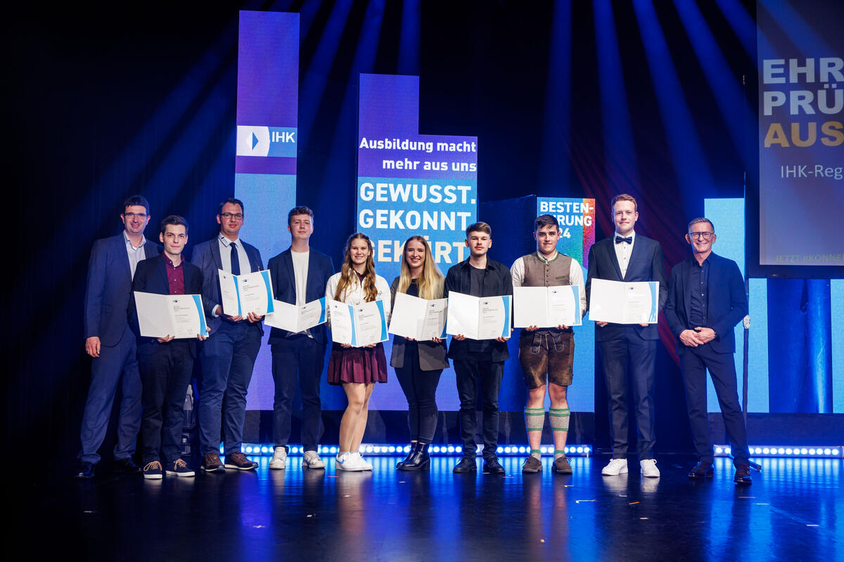 Oberbayerische Top-Azubis haben in Ingolstadt gelernt