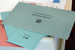 Bild vergrößern: Bezirkswahl 2018 in Ingolstadt