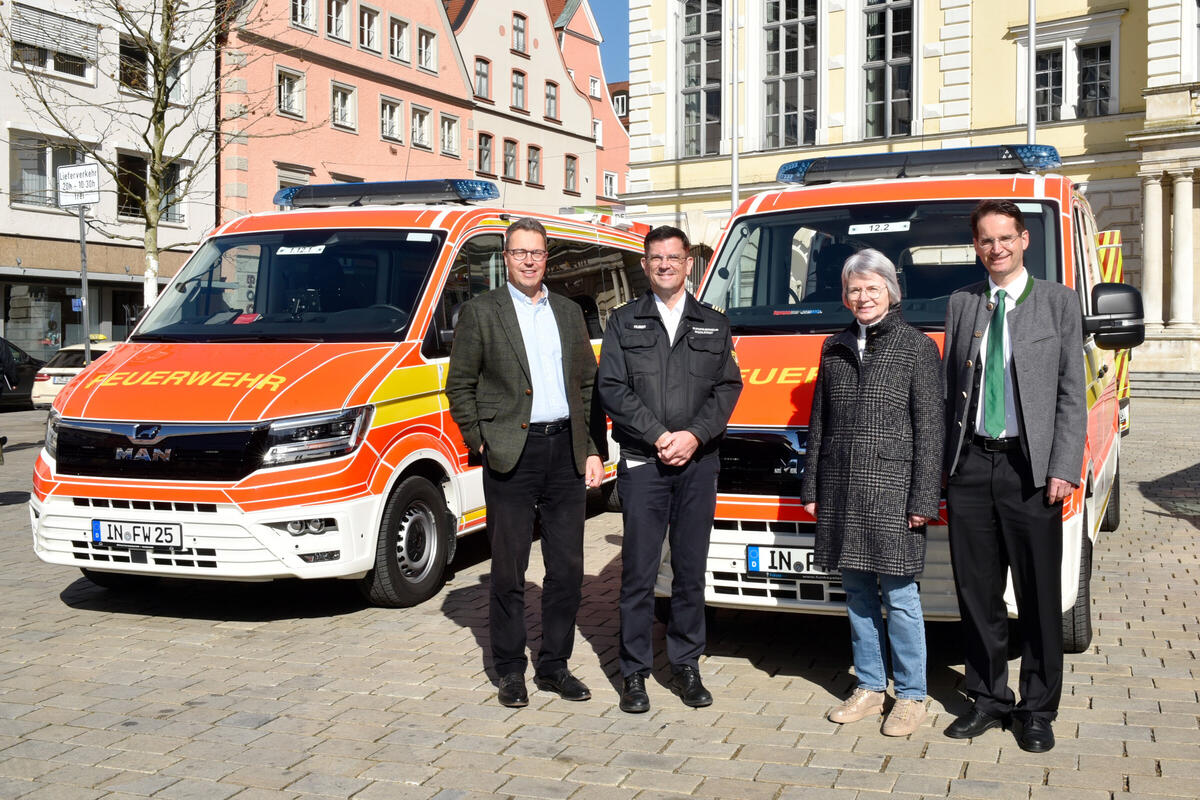 Neue Einsatzleitwagen der Feuerwehr