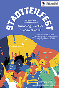 Bild vergrößern: Stadtteilfest für das Augustin- und Monikaviertel