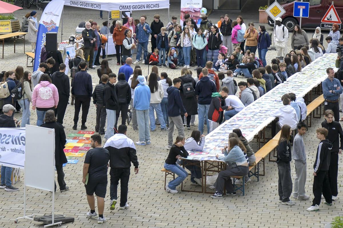 Diversity-Tag auf dem Rathausplatz