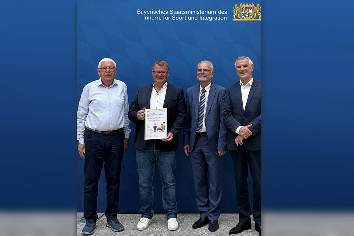 Verleihung des Bayerischen Verkehrssicherheitspreises