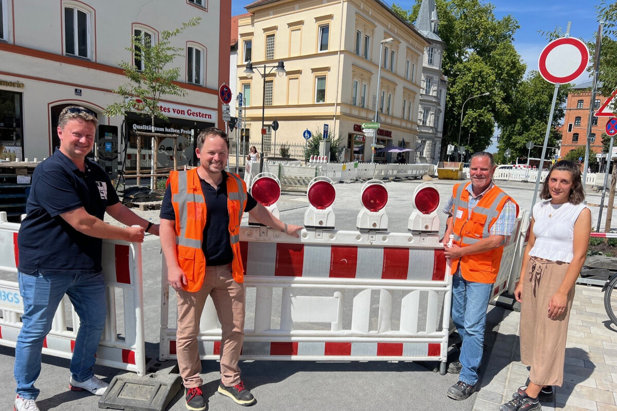 Abschluss der Maßnahme in der Harderstraße