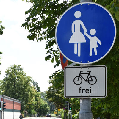 Missverst&auml;ndnisse treten beispielsweise bei der Nutzung von Geh- und Radwegen auf.