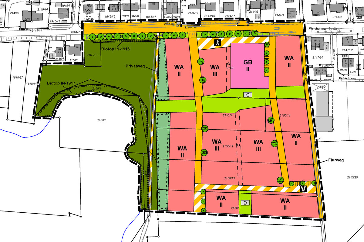 Webicon  |  Bebauungs- und Grünordnungsplan Nr. 809 A - "Seeh