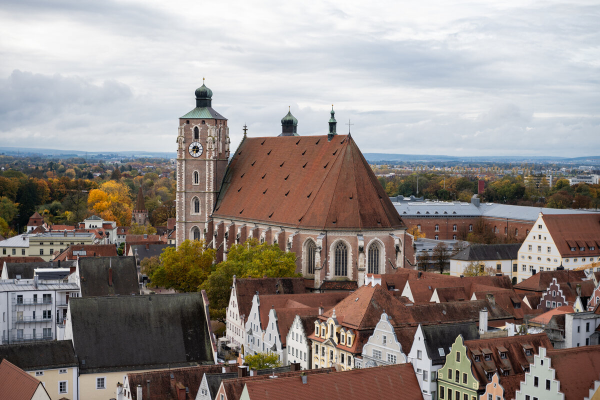 Dächer der Ingolstädter Altstadt