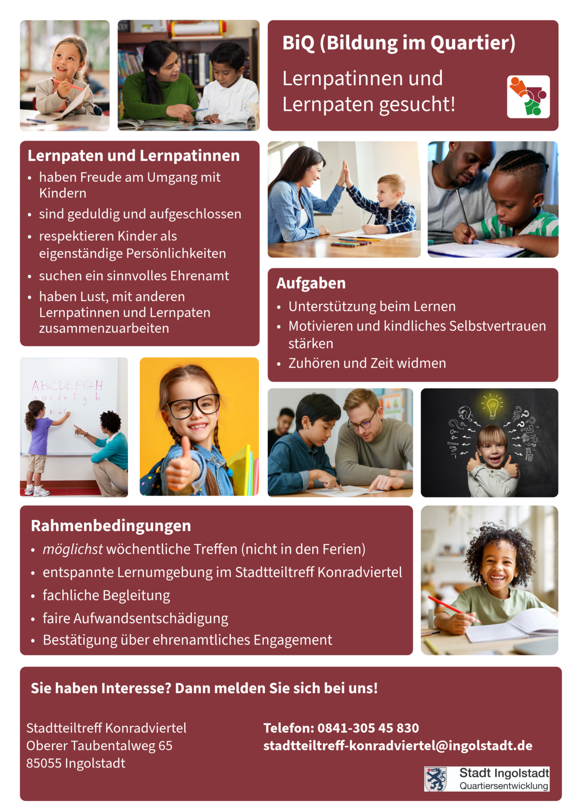 Lernpatinnen gesucht