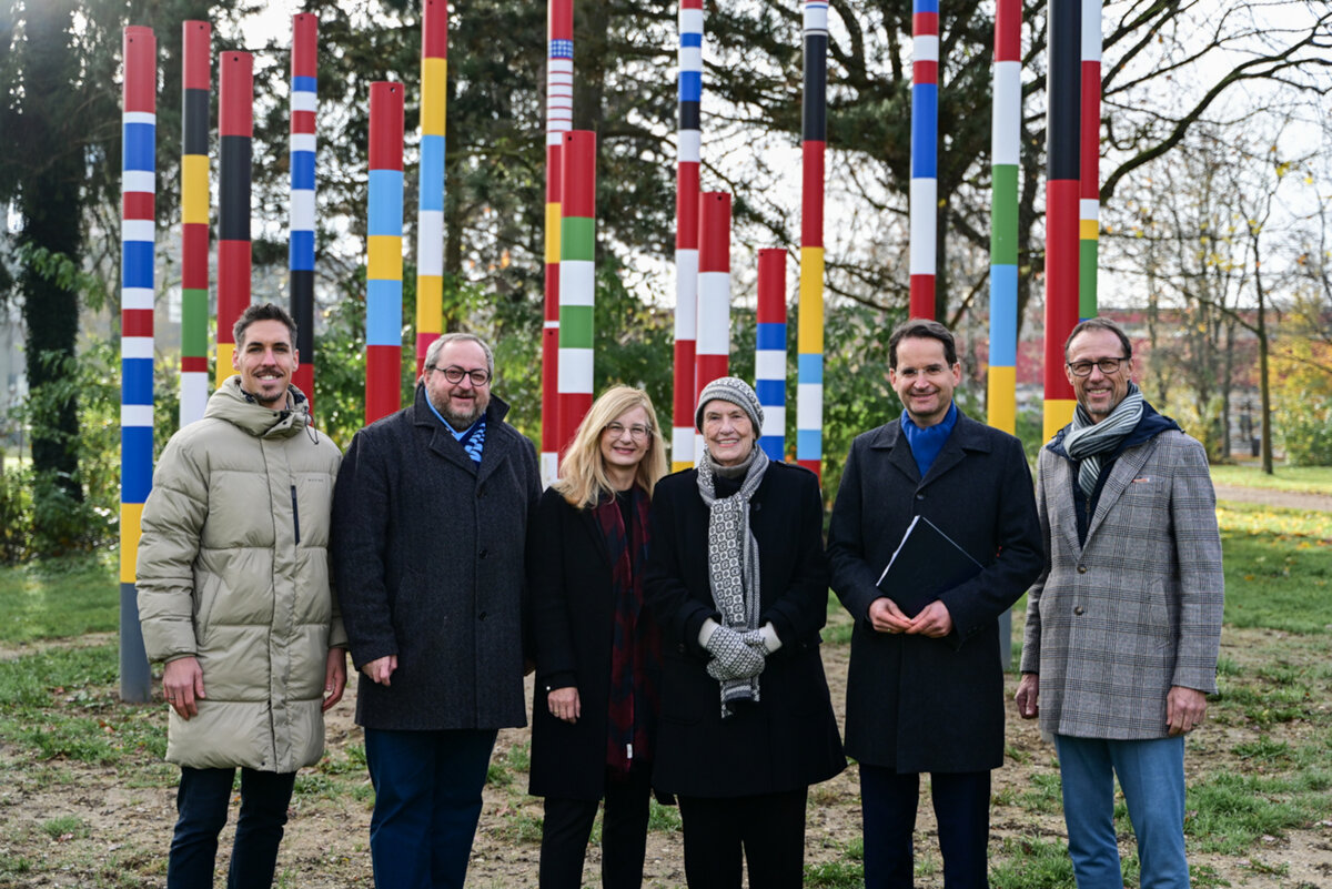 Spirale der Völkerfreundschaft im Pius-Viertel