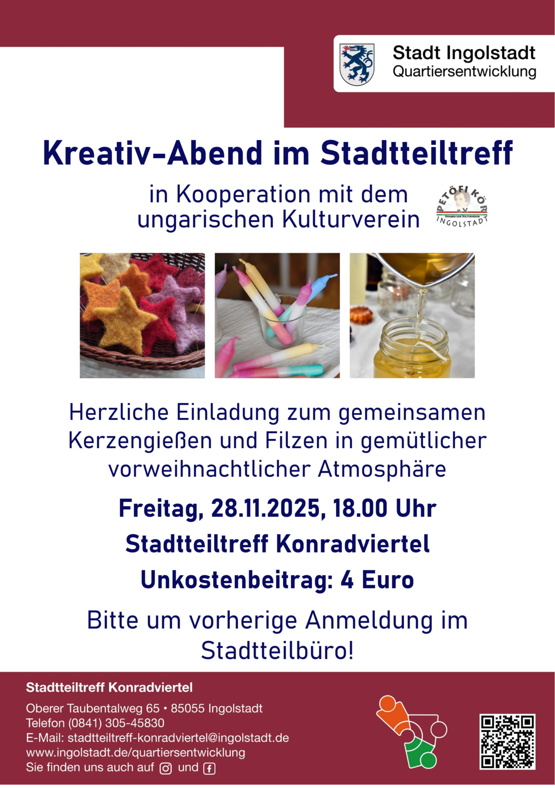 Kreativabend im Konradviertel