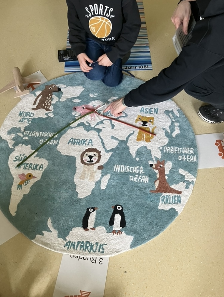 Klimaladen im st&auml;dtischen Schulkindergarten: Mitmachstationen