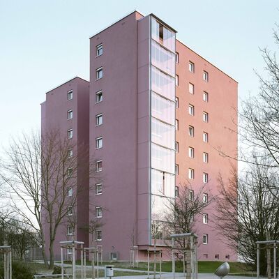 Bild vergr&ouml;&szlig;ern: Punkthochhaus Herschelstraße