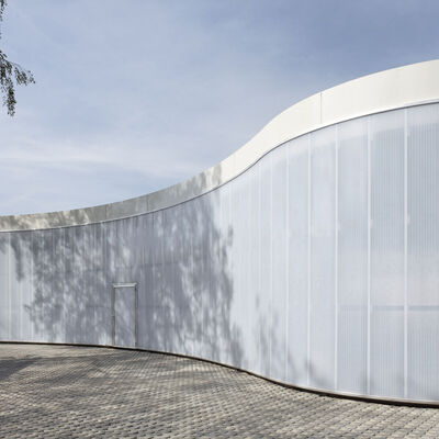 KVB Busbetriebshof Fassade