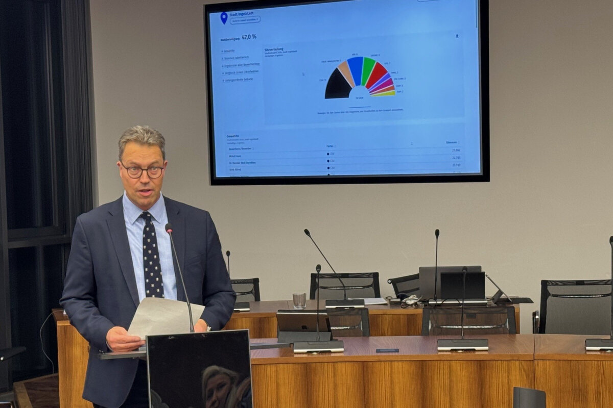 Wahlleiter Dirk M&uuml;ller