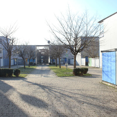 Bild vergr&ouml;&szlig;ern: 1. Bauabschnitt, Innehof