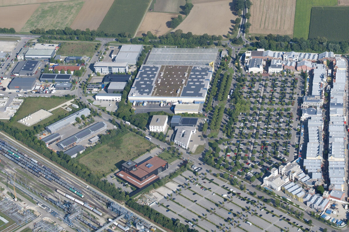 IM Gewerbegebiet Nord-Ost entsteht der neue Gewerbehof.