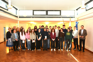 Bild vergr&ouml;&szlig;ern: Oberb&uuml;rgermeister Dr. Michael Kern begr&uuml;&szlig;te die G&auml;ste aus Prachatitz.