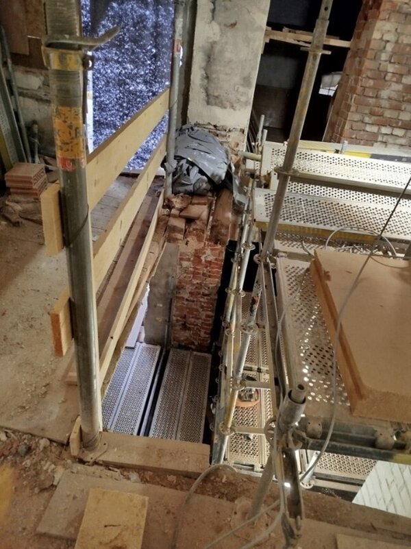 Bereich Zwischenbau/Darre