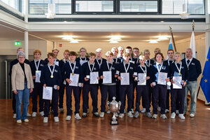 Bild vergr&ouml;&szlig;ern: Empfang f&uuml;r U15-Mannschaft des ERCI