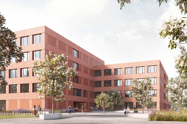 Bild vergr��ern: Visualisierung Mittelschule S�dost - Marieluise-Flei�er-Mittelschule