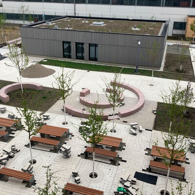 Jugendtreff und Au&szlig;enanlage Mittelschule S&uuml;dost