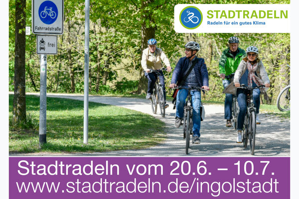 Stadtradeln 2026 - Werbetafel
