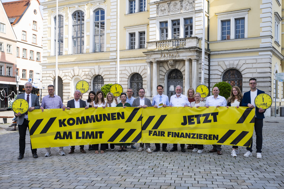 Ingolstadt beteiligt sich am bundesweiten Aktionstag "Kommunen am Limit".