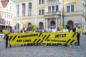 Bild vergr&ouml;&szlig;ern: Ingolstadt beteiligt sich am bundesweiten Aktionstag "Kommunen am Limit".
