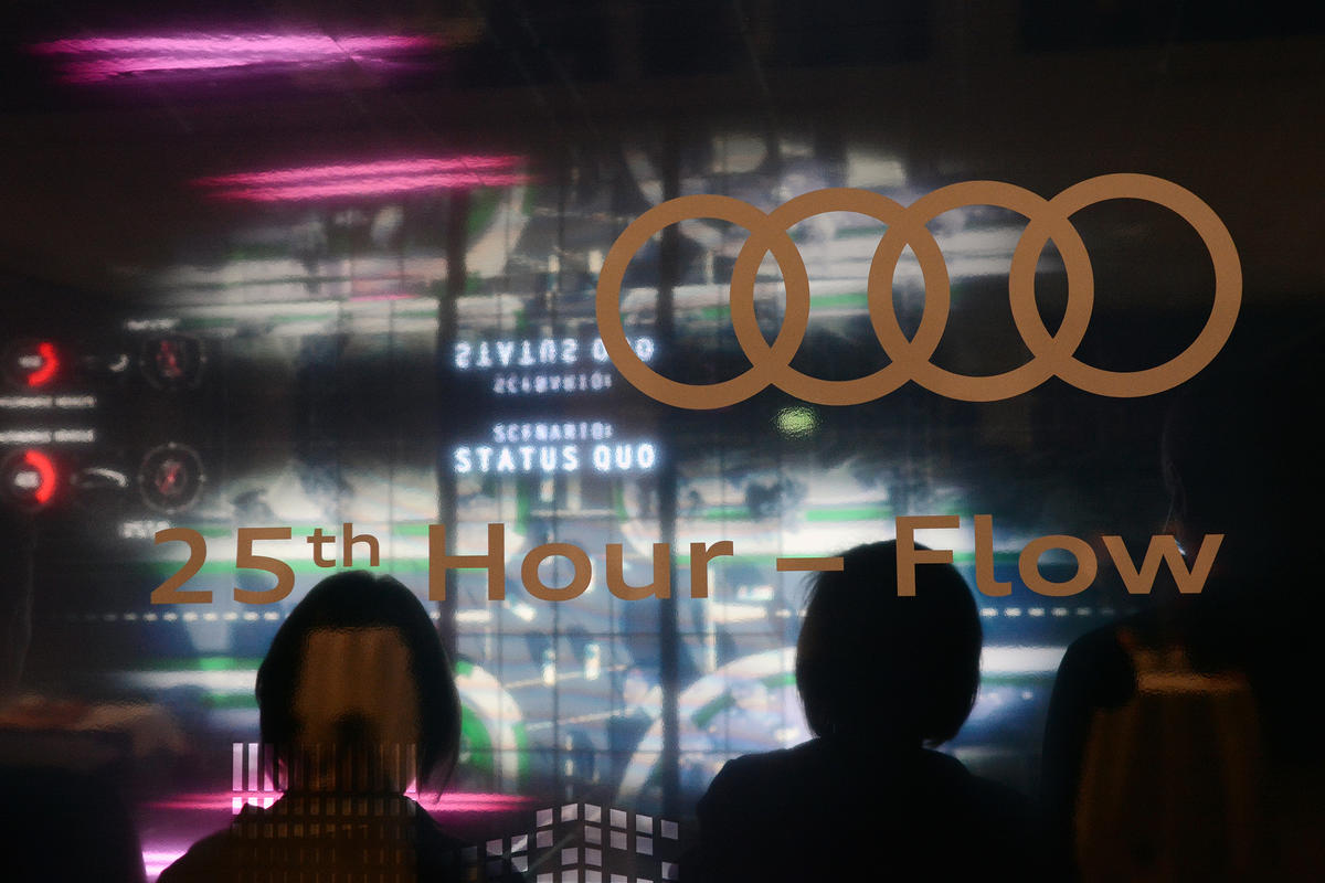 Vorstellung der Audi-Studie "25. Stunde - Flow"