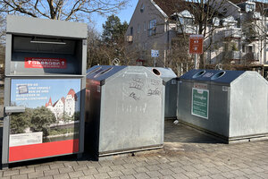 Bild vergr&ouml;&szlig;ern: Aktuell entfernen die Ingolst&auml;dter Kommunalbetriebe (INKB) schrittweise die Altkleidercontainer von den Wertstoffinseln.