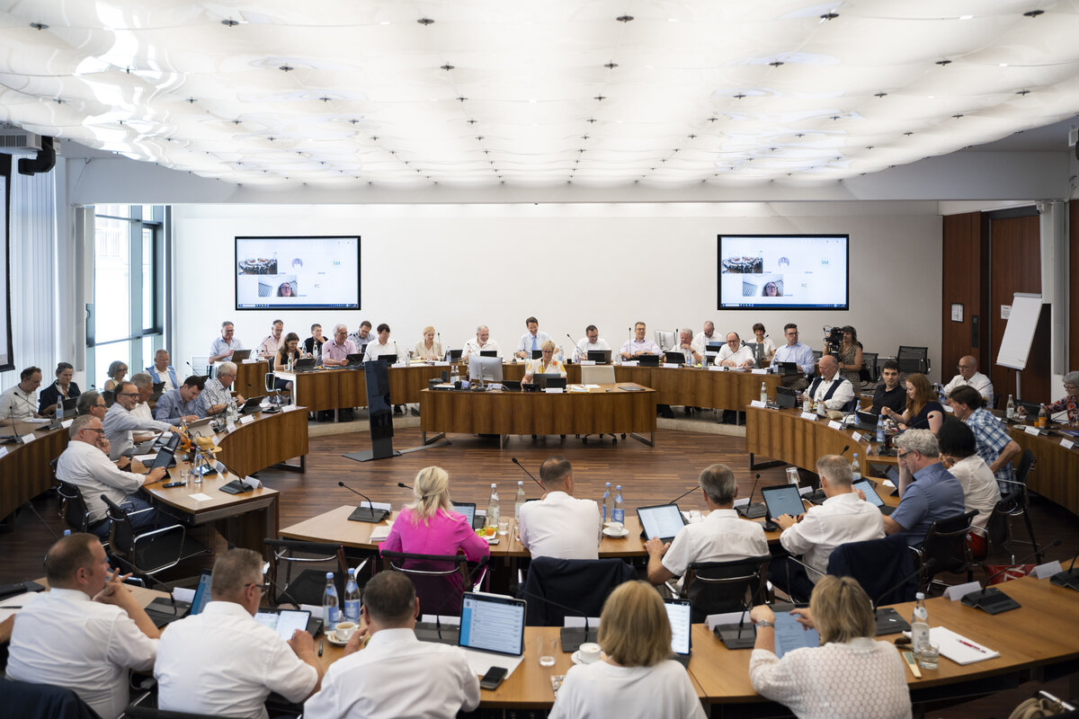 Stadtratssitzung im Gro�en Sitzungssaal
