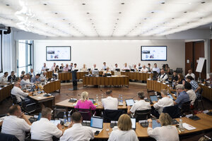 Bild vergr&ouml;&szlig;ern: Stadtratssitzung im Gro&szlig;en Sitzungssaal
