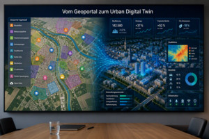 Bild vergr&ouml;&szlig;ern: Civic Twin Lab - Digitaler Stadtzwilling (Foto KI-generiert)