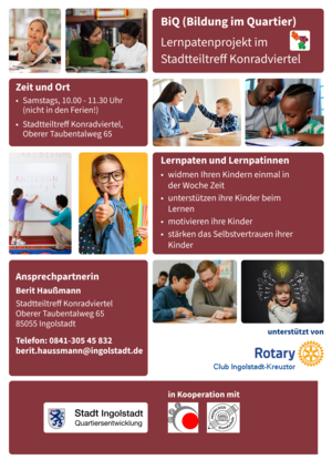 Bild vergr&ouml;&szlig;ern: BiQ-Lernpatenprojekt