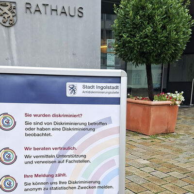 Die Antidiskriminierungsstelle befindet sich im Neuen Rathaus.