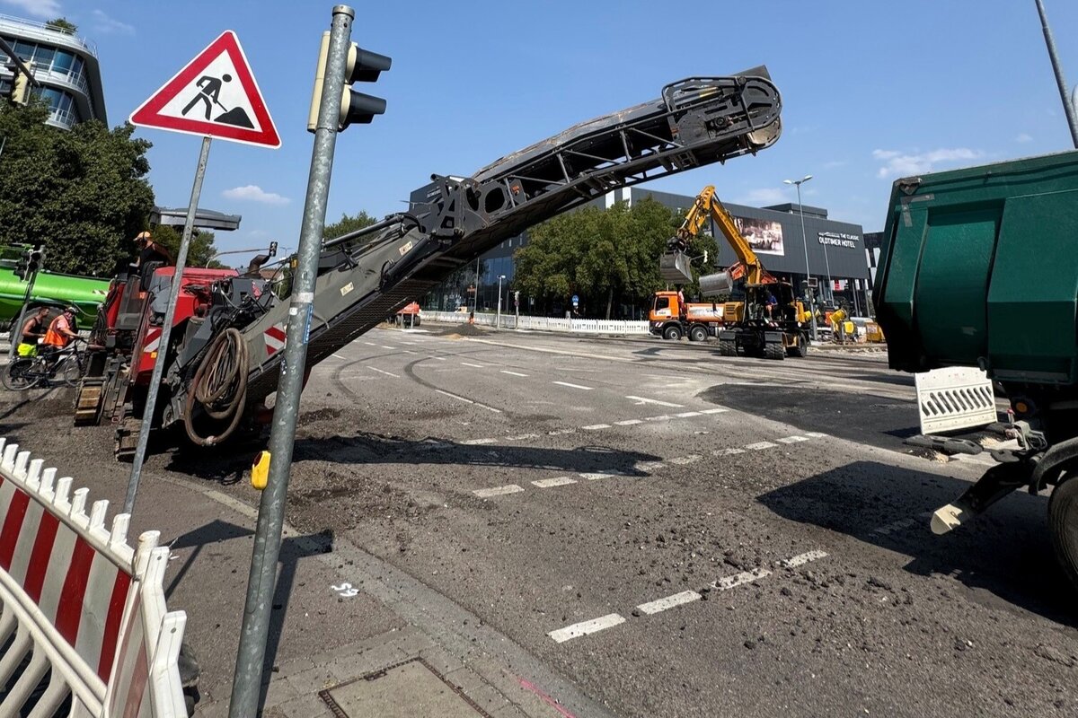 Die Sanierung der S�dlichen Ringstra�e zwischen Manchinger und M�nchener Stra�e ist nach dem kommenden Wochenende abgeschlossen.