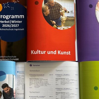 Herbst- und Winterprogramm der vhs Ingolstadt