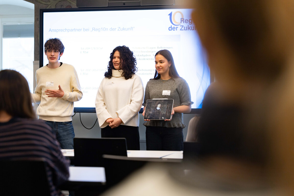 Projektbeteiligte Sch&uuml;lerinnen und Sch&uuml;ler beim Auftakt im Jahr 2025