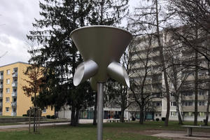 Balltrichter für den Spielplatz an der Pfitznerstraße